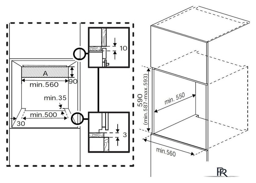 Электрический духовой шкаф Indesit IFE 4841 J BL - Изображение №6 — Интернет-магазин ПроЗаказ