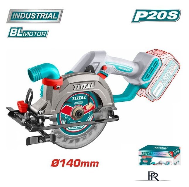 Дисковая (циркулярная) пила Total TSLI1402 (без АКБ) - Изображение №1 — Интернет-магазин ПроЗаказ