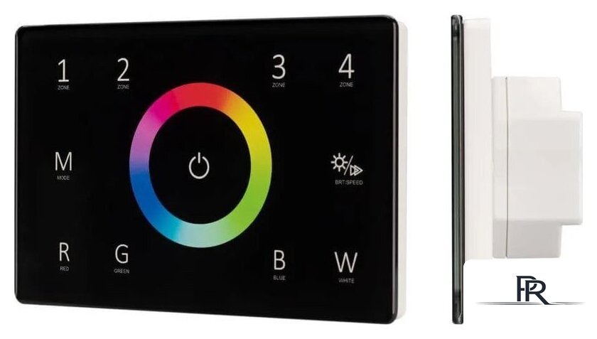 Контроллер RGBW Arlight Sens Smart-P85-RGBW Black 028405 - Изображение №1 — Интернет-магазин ПроЗаказ