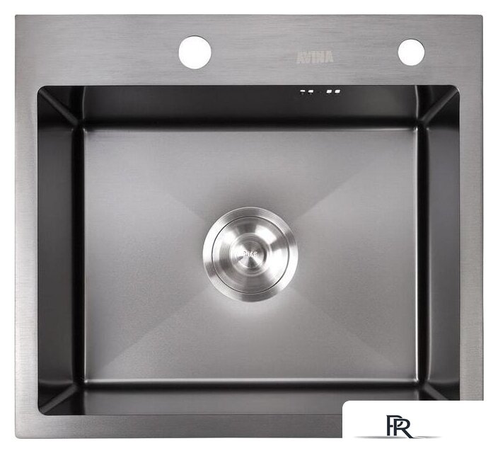 Кухонная мойка Avina HM5045 PVD (графит) - Изображение №1 — Интернет-магазин ПроЗаказ