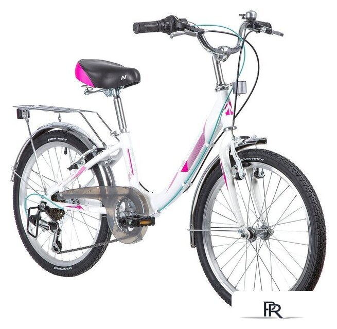 Детский велосипед Novatrack Ancona 20 2019 20AH6V.ANCONA.WT9 (белый) - Изображение №2 — Интернет-магазин ПроЗаказ