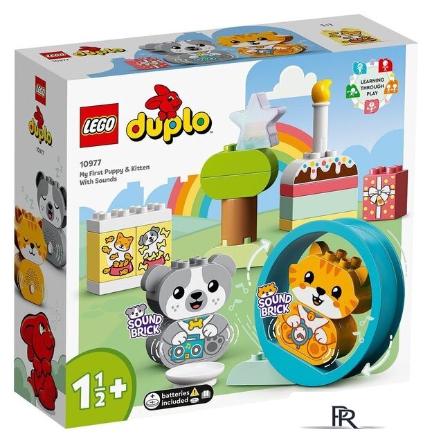 Конструктор LEGO Duplo 10977 Мой первый щенок и котёнок и их звуки - Изображение №1 — Интернет-магазин ПроЗаказ
