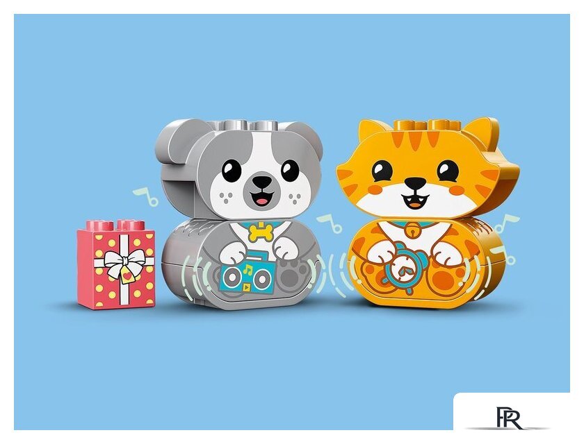 Конструктор LEGO Duplo 10977 Мой первый щенок и котёнок и их звуки - Изображение №3 — Интернет-магазин ПроЗаказ
