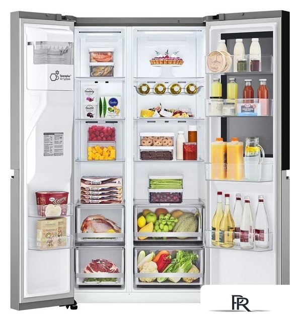 Холодильник side by side LG InstaView GSGV80PYLL - Изображение №3 — Интернет-магазин ПроЗаказ