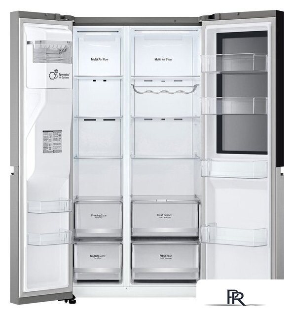 Холодильник side by side LG InstaView GSGV80PYLL - Изображение №4 — Интернет-магазин ПроЗаказ
