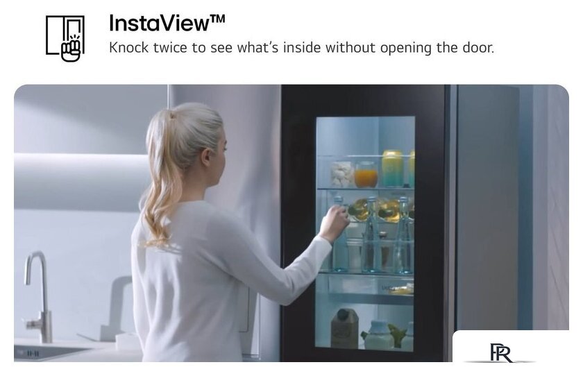 Холодильник side by side LG InstaView GSGV80PYLL - Изображение №11 — Интернет-магазин ПроЗаказ