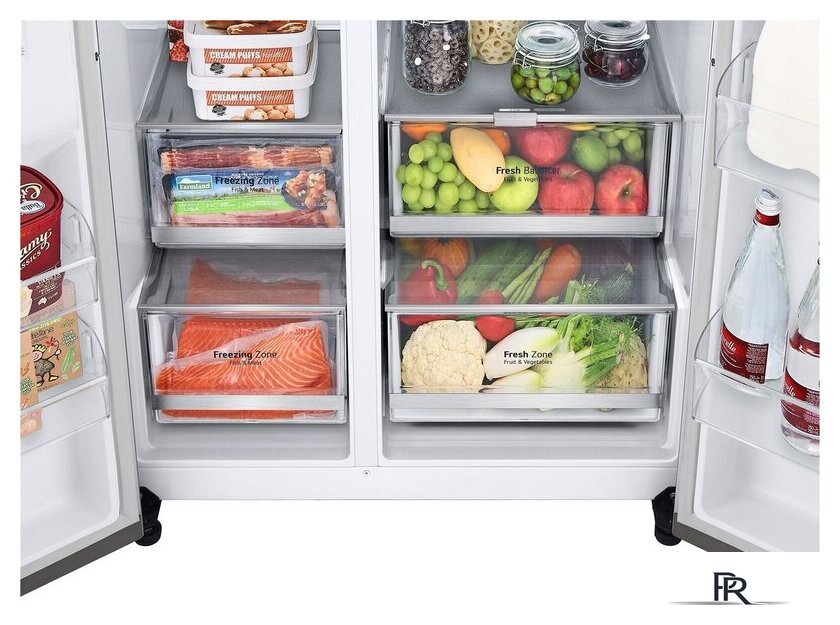 Холодильник side by side LG InstaView GSGV80PYLL - Изображение №10 — Интернет-магазин ПроЗаказ