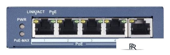 Неуправляемый коммутатор Hikvision DS-3E0505P-E - Изображение №1 — Интернет-магазин ПроЗаказ