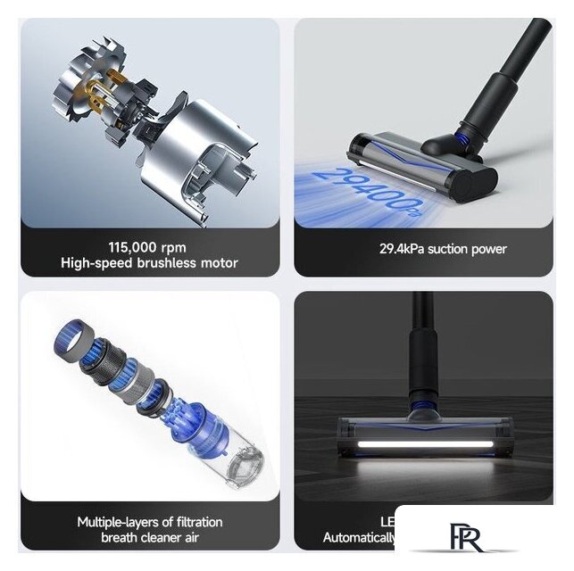 Пылесос Roidmi X200 Jet - Изображение №4 — Интернет-магазин ПроЗаказ