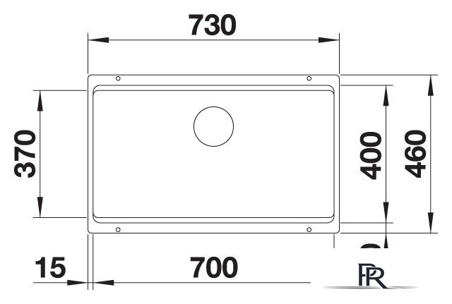 Кухонная мойка Blanco Etagon 700-U (белый) - Изображение №2 — Интернет-магазин ПроЗаказ