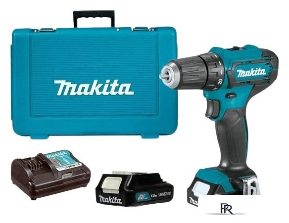 Дрель-шуруповерт Makita DF333DWYE (с 2-мя АКБ, кейс) - Изображение №1 — Интернет-магазин ПроЗаказ