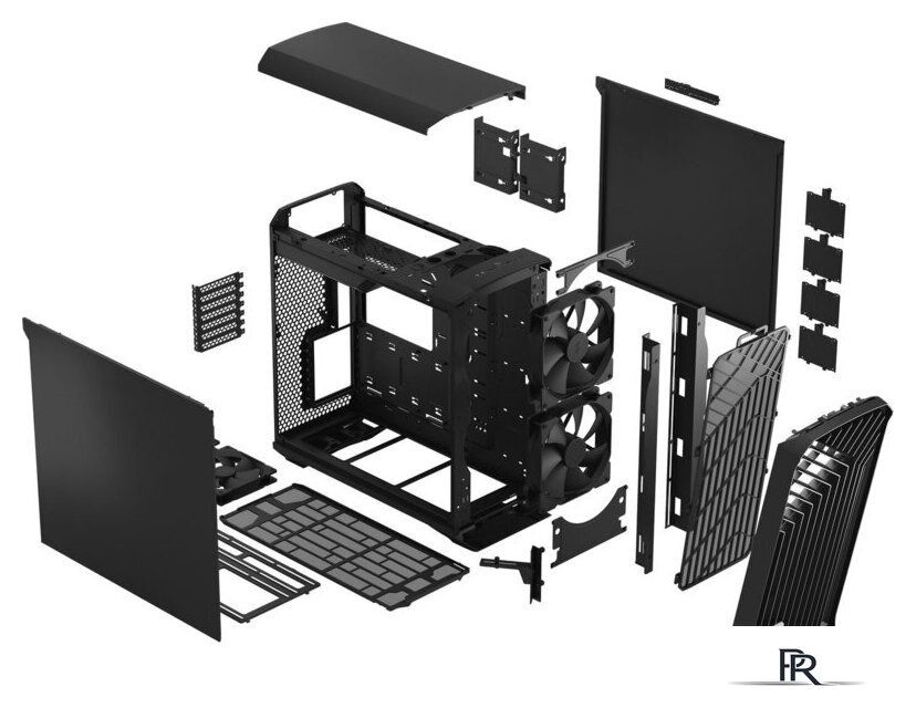 Корпус Fractal Design Torrent Black Solid FD-C-TOR1A-05 - Изображение №22 — Интернет-магазин ПроЗаказ