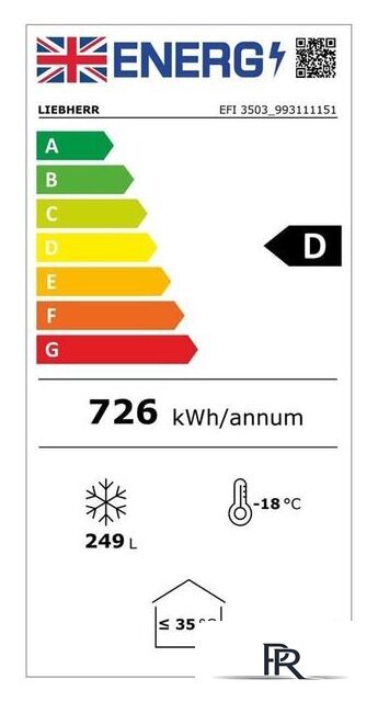 Морозильный ларь Liebherr EFI 3503 - Изображение №3 — Интернет-магазин ПроЗаказ
