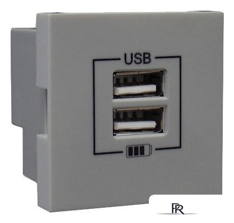 Розетка USB Efapel 45439 SAL - Изображение №1 — Интернет-магазин ПроЗаказ