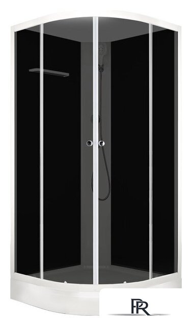 Душевой уголок Domani-Spa Eco Delight Slim 88 80x80 DS01EcDS88LBT00 - Изображение №1 — Интернет-магазин ПроЗаказ