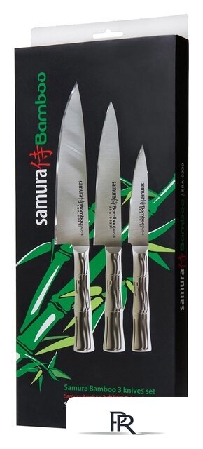 Набор ножей Samura Bamboo SBA-0220 - Изображение №5 — Интернет-магазин ПроЗаказ