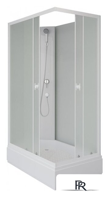 Душевая кабина Niagara Promo P100/80/26Q/MT/BK 100x80x215 - Изображение №2 — Интернет-магазин ПроЗаказ