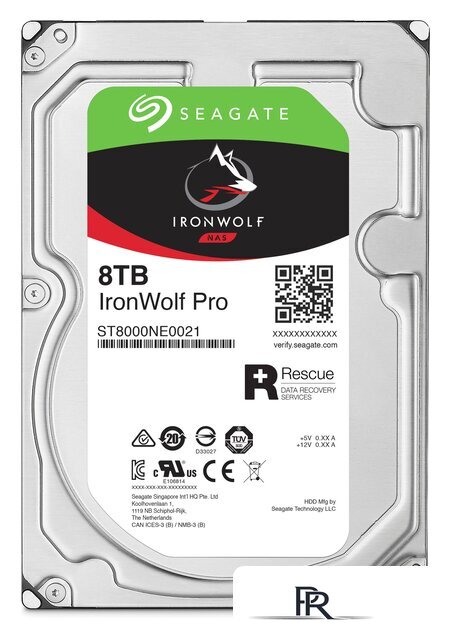 Жесткий диск Seagate Ironwolf 8TB [ST8000VN0022] - Изображение №1 — Интернет-магазин ПроЗаказ