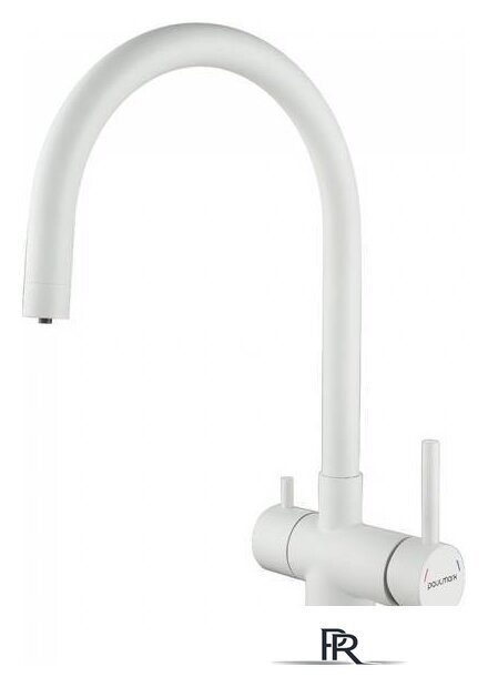 Смеситель Paulmark Heller He213218-431 (матовый белый) - Изображение №1 — Интернет-магазин ПроЗаказ