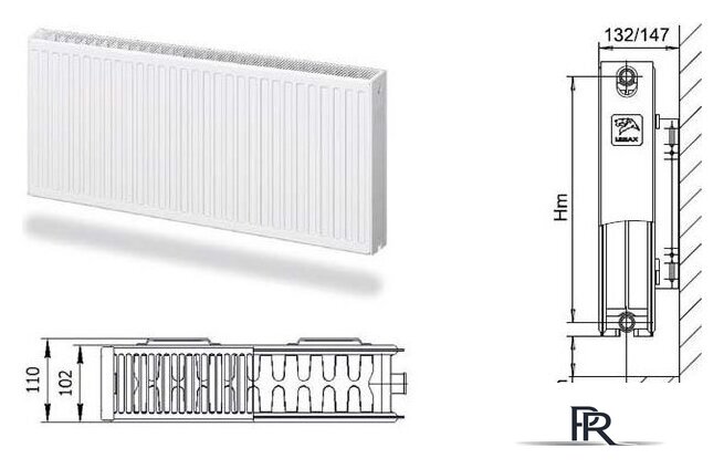 Стальной панельный радиатор Лемакс Compact 22 500x1300 - Изображение №5 — Интернет-магазин ПроЗаказ