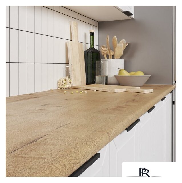 Готовая кухня Mio Tesoro Корнелия Ода-плюс 2.4 (белый/дуб бунратти) - Изображение №4 — Интернет-магазин ПроЗаказ