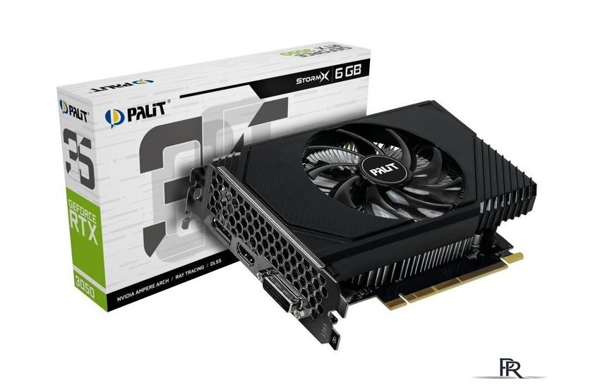Видеокарта Palit GeForce RTX 3050 StormX 6GB NE63050018JE-1070F - Изображение №6 — Интернет-магазин ПроЗаказ