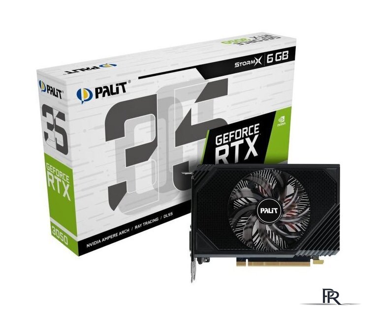 Видеокарта Palit GeForce RTX 3050 StormX 6GB NE63050018JE-1070F - Изображение №4 — Интернет-магазин ПроЗаказ