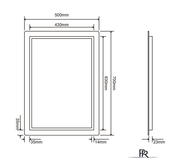  Roxen Зеркало Gotem 510165-50 50х70 - Изображение №11 — Интернет-магазин ПроЗаказ