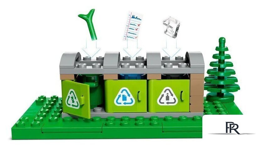 Конструктор LEGO City 60386 Грузовик для переработки отходов - Изображение №7 — Интернет-магазин ПроЗаказ