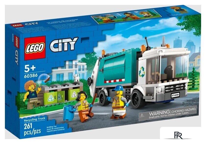 Конструктор LEGO City 60386 Грузовик для переработки отходов - Изображение №1 — Интернет-магазин ПроЗаказ
