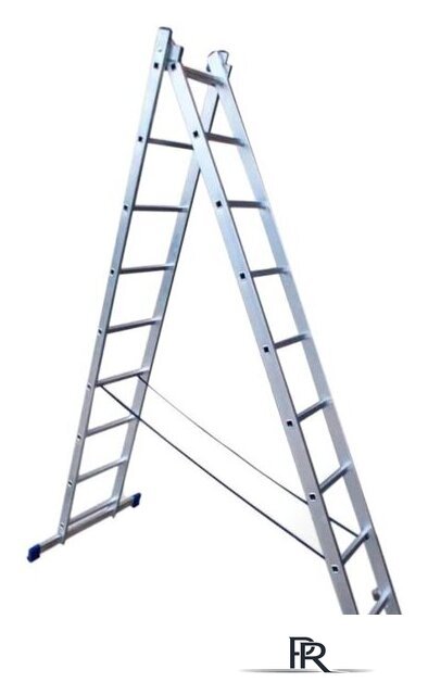 Лестница-трансформер Stairs AL209 (2x9 ступеней) - Изображение №1 — Интернет-магазин ПроЗаказ