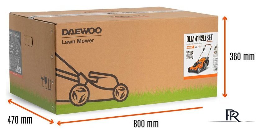Газонокосилка Daewoo Power DLM 4142Li Set (с 2-мя АКБ) - Изображение №15 — Интернет-магазин ПроЗаказ