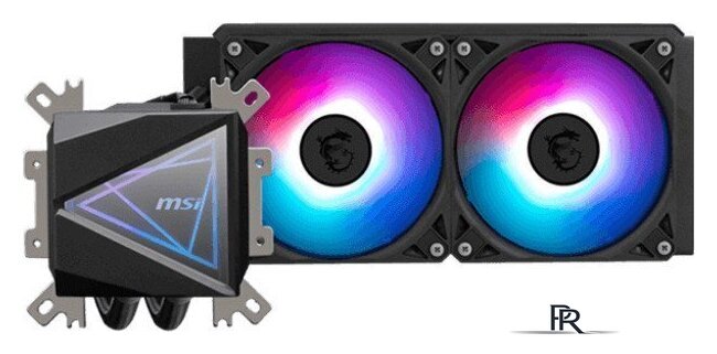 Система жидкостного охлаждения для процессора MSI MAG CoreLiquid I240 (черный) - Изображение №1 — Интернет-магазин ПроЗаказ