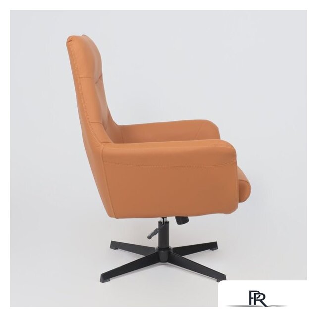 Офисное кресло AksHome Hudson (экокожа, охра PU-17/черный) - Изображение №6 — Интернет-магазин ПроЗаказ