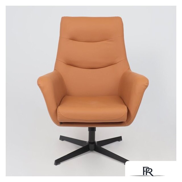 Офисное кресло AksHome Hudson (экокожа, охра PU-17/черный) - Изображение №4 — Интернет-магазин ПроЗаказ