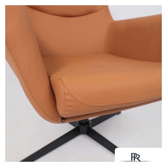 Офисное кресло AksHome Hudson (экокожа, охра PU-17/черный) - Изображение №8 — Интернет-магазин ПроЗаказ