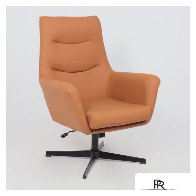 Офисное кресло AksHome Hudson (экокожа, охра PU-17/черный) - Изображение №5 — Интернет-магазин ПроЗаказ