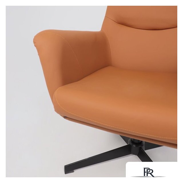 Офисное кресло AksHome Hudson (экокожа, охра PU-17/черный) - Изображение №10 — Интернет-магазин ПроЗаказ