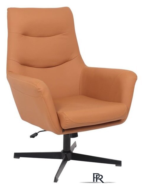 Офисное кресло AksHome Hudson (экокожа, охра PU-17/черный) - Изображение №1 — Интернет-магазин ПроЗаказ