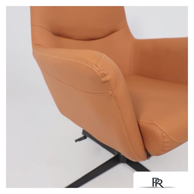 Офисное кресло AksHome Hudson (экокожа, охра PU-17/черный) - Изображение №9 — Интернет-магазин ПроЗаказ