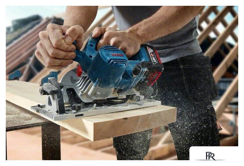 Дисковая (циркулярная) пила Bosch GKS 185-LI Professional 06016C1223 (с 1-м АКБ) - Изображение №4 — Интернет-магазин ПроЗаказ