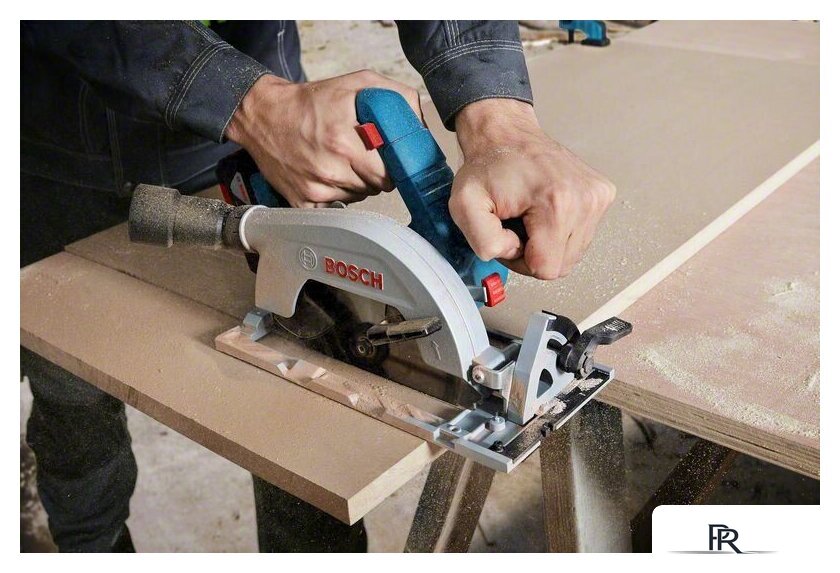 Дисковая (циркулярная) пила Bosch GKS 185-LI Professional 06016C1223 (с 1-м АКБ) - Изображение №6 — Интернет-магазин ПроЗаказ