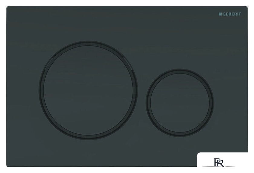 Панель смыва Geberit Sigma 20 115.882.DW.1 (черный матовый) - Изображение №1 — Интернет-магазин ПроЗаказ