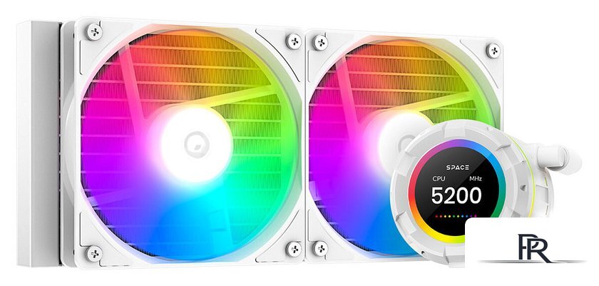 Система жидкостного охлаждения для процессора ID-Cooling Space SL240 XE WHITE - Изображение №1 — Интернет-магазин ПроЗаказ