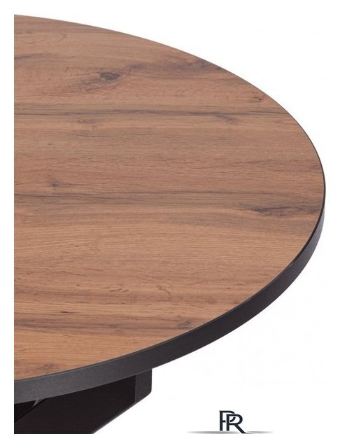 Кухонный стол TetChair Manzana 100x100+30x75 (дуб вотан/черный) - Изображение №8 — Интернет-магазин ПроЗаказ