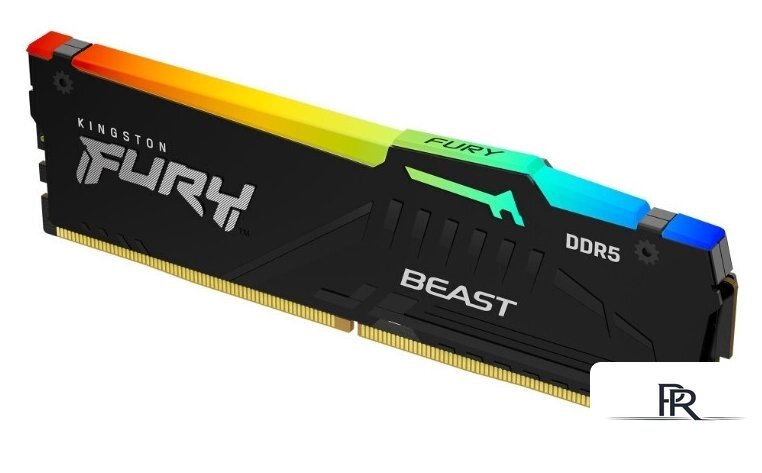Оперативная память Kingston FURY Beast RGB 2x32ГБ DDR5 6400 МГц KF564C32BBEAK2-64 - Изображение №2 — Интернет-магазин ПроЗаказ