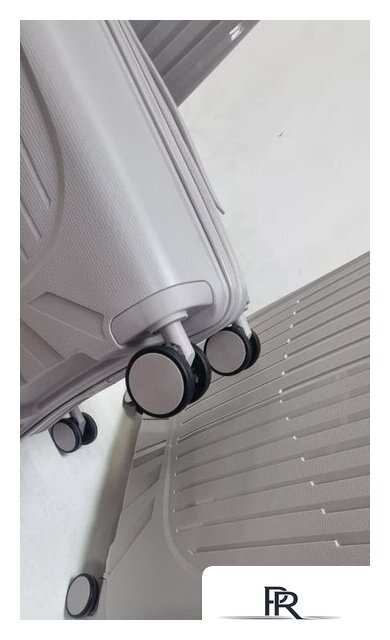 Чемодан-спиннер Mironpan 23107 (L, светло-серый) - Изображение №2 — Интернет-магазин ПроЗаказ