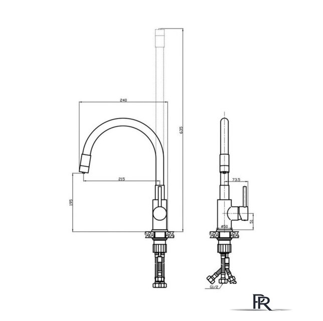Смеситель Gross Aqua ColorflexPlus 3245609W - Изображение №2 — Интернет-магазин ПроЗаказ
