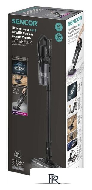 Пылесос Sencor SVC 9879BK - Изображение №29 — Интернет-магазин ПроЗаказ