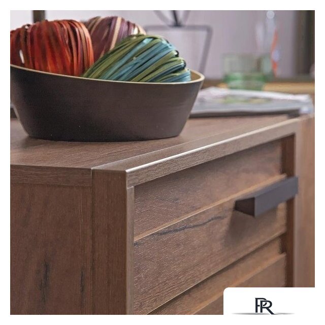 Тумба Глазов Nature 5 МЦН (дуб табачный craft/черный) - Изображение №4 — Интернет-магазин ПроЗаказ